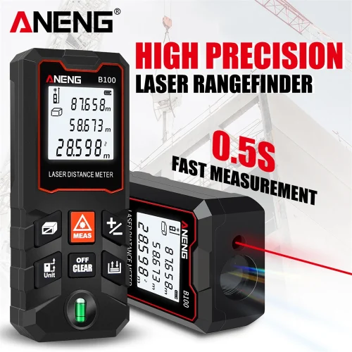 Digital Laser Distance 100M Aneng B100 ( 1 )