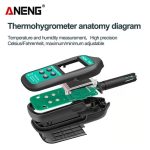 Digital Portable Thermometer Hygrometer Aneng GN401