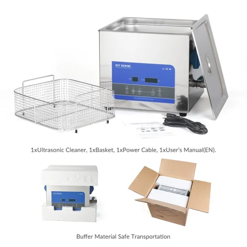 GT Sonic UC20LD Digital Ultrasonic Cleaner 20L 6