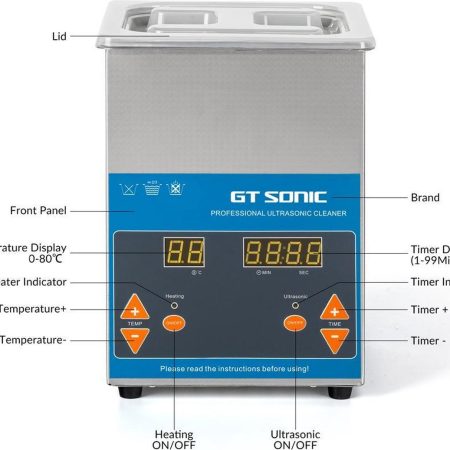 GT Sonic UC2LD Ultrasonic Cleaner 2L