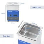 GT Sonic UC2LD Ultrasonic Cleaner 2L