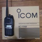 HT Dual Band IP67 Handheld Radio Icom IC-T10