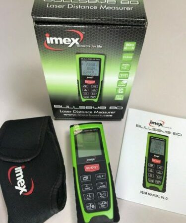 Laser Distance m 80m Imex Bullseye