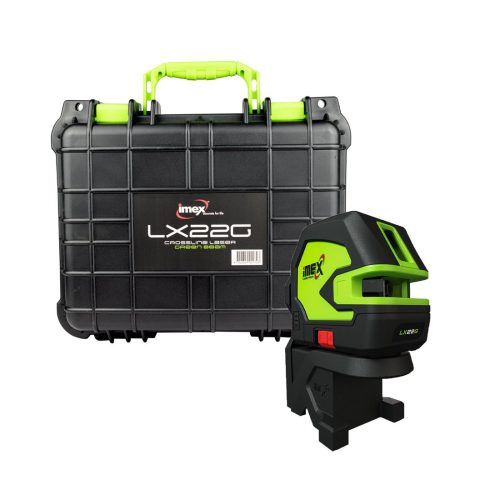 LASER CROSSLINE LEVEL GREEN BEAM SERIES II IMEX LX22G 1