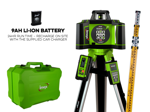 Laser Rotating Green Beam Imex i88G 4