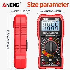 Multimeter Voltage Resistance Pro Digital Aneng SZ06
