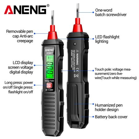 Smart Induction Tester Aneng VD807