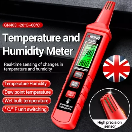 Temperature Smart Humidity Tester Digital Aneng GN403