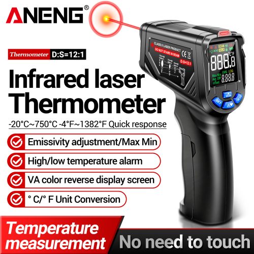 Thermometer Infrared Laser Aneng TH06 (1)