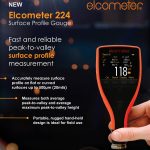 Elcometer 224 Model B Digital Surface Profile Gauge 6