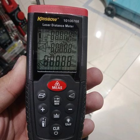 Krisbow Laser Distance Digital Compact 100M