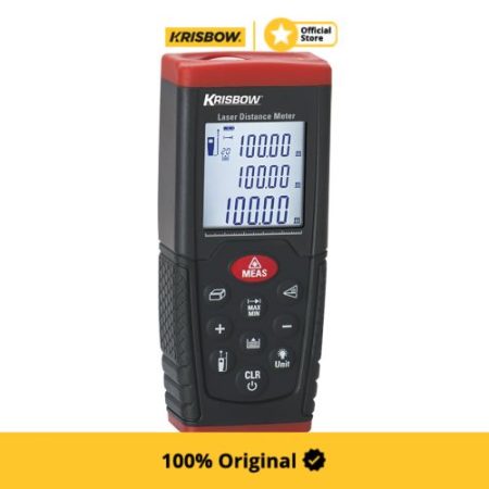Krisbow Laser Distance Digital Compact 100M