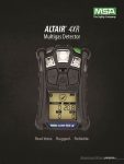 MSA ALTAIR 4XR Multi Gas Detector 2