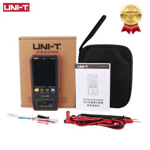 Multimeter AC-DC Voltage True RMS Frekuens Digital UNI-T UT121A Smart 5