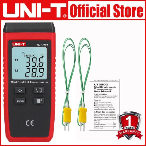 Thermocouple Dual Channel UNI-T UT320D 1
