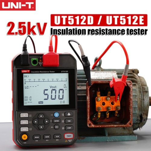 UNI-T UT512D Insulation Resistance Tester Digital 4
