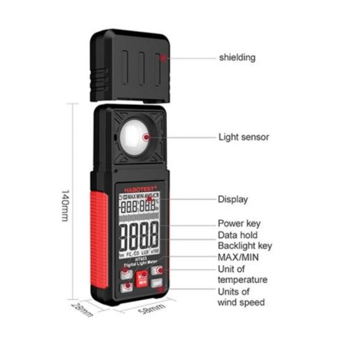 HABOTEST HT 603 Lux meter 3