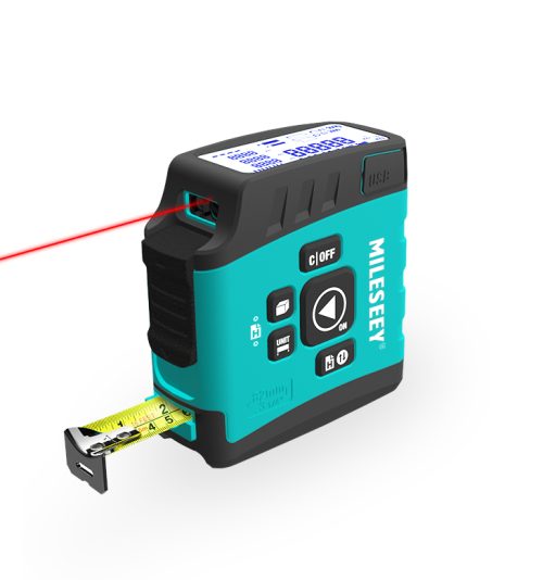 Measure Tape Digital Infrared Distancer Tlms Mileseey Dt20 3-In-1 3