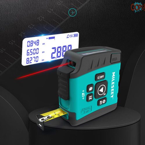 Measure Tape Digital Infrared Distancer Tlms Mileseey Dt20 3-In-1 4