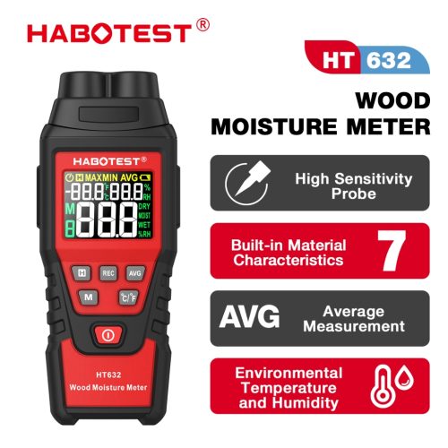 Moisture Meter HABOTEST HT632 3