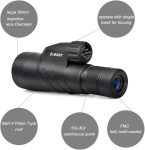 SVBONY SV45 Monoculars Telescope 10×50 Zoom 5