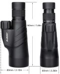SVBONY SV45 Monoculars Telescope 10×50 Zoom 5