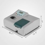 Visible Spectrophotometer 721 Spektrofotometer 6nm Tungsten Spektro