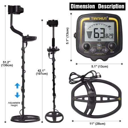 Metal Gold Detector Alat Deteksi Logam Emas -TX 850