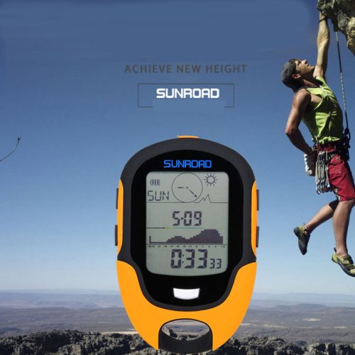 Altimeter Barometer Compass SUNROAD 700-9000m LED Digital 1