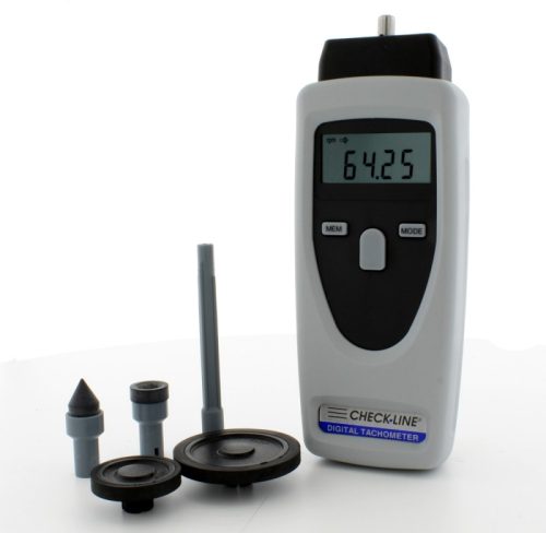 Checkline CDT-2000HD Contact and Non-Contact Tachometer 4