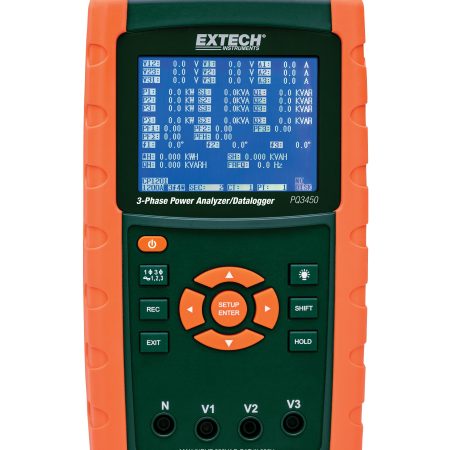 Extech PQ3450 3-Phase Power Analyser/Datalogger