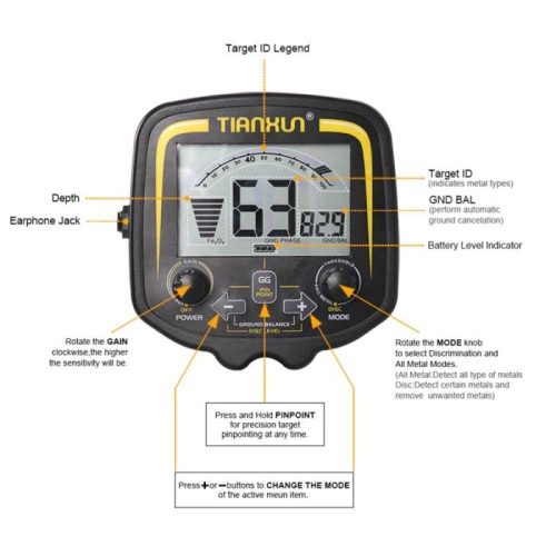 Metal Detector TX-850-0 2