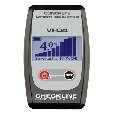 Moisture Meter Checkline VI-D4 Pinless Concrete