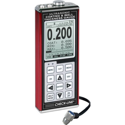 Ultrasonic Coating & Wall Thickness Gauge Checkline TI-CMX 2