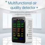Air Quality Meter AQI 9in1 CO CO2 PM2.5 PM10 HCHO TVOC
