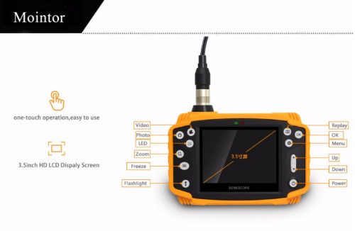 Video Borescope Ralcam F303