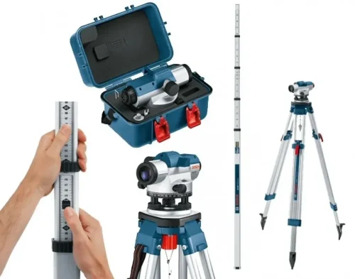 Optical-Levels & Theodolite GOL32CK Self-Leveling, 32X 400 Ft Exterior 5