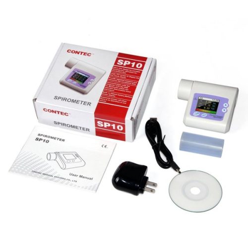 SP10W Bluetooth Digital Hand-Held Spirometer Lung Volume 1