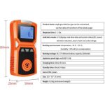 ADKS-1 Hydrogen Gas Detector Porrable H2 Industrial
