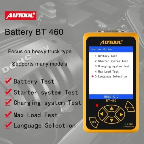 AUTOOL BT-460 Battery Tester 2