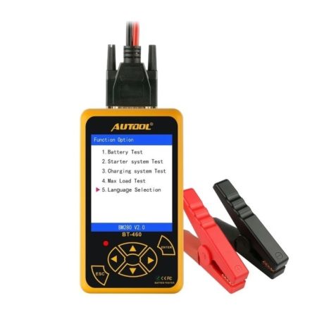 AUTOOL BT-460 Battery Tester Lead-acid AGM GEL 12V 24V truck colour