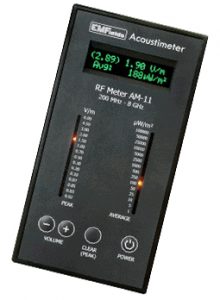 Acoustimeter AM11 Detector Radiation EMF Meter 0.2~8 GHz 4