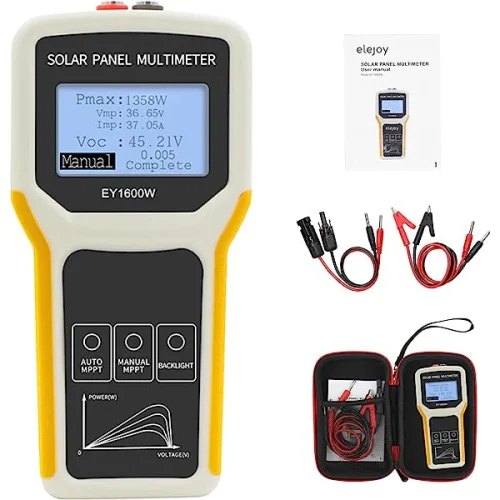 Digital Solar Power Multi Meter ELEJOY EY1600W 4