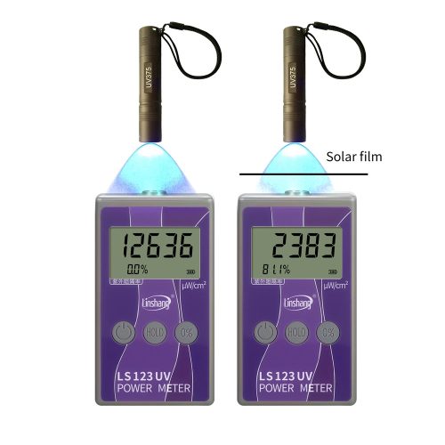 LS123 UV Power Meter Ultraviolet Intensity solar radiation Rejection 4
