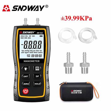 SNDWAY Digital Manometer Air Pressure SW-6910S 1