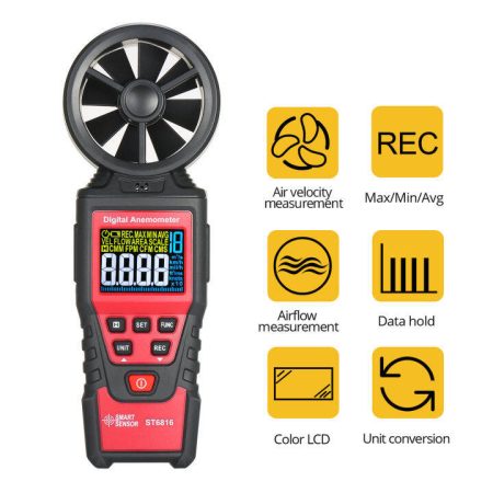 Smart Sensor Anemometer ST6816