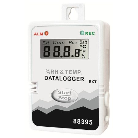 Data Logger with External Temperature Sensor AZ Instrument 88395