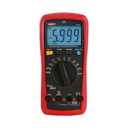 Digital Multimeter 2000V AC DC Voltmeter UNI-T UT892