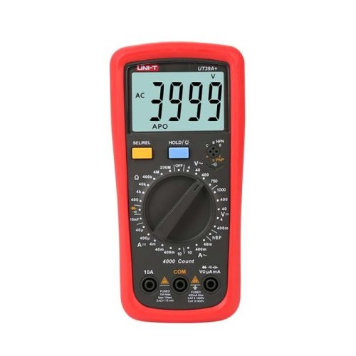 Digital Multimeter Voltage Current Handheld Tester UNI-T UT39A+