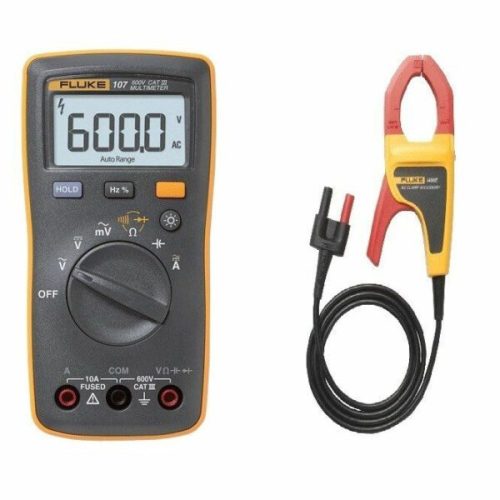 Digital Multimeter With AC Clamp Head kit Fluke 101 +